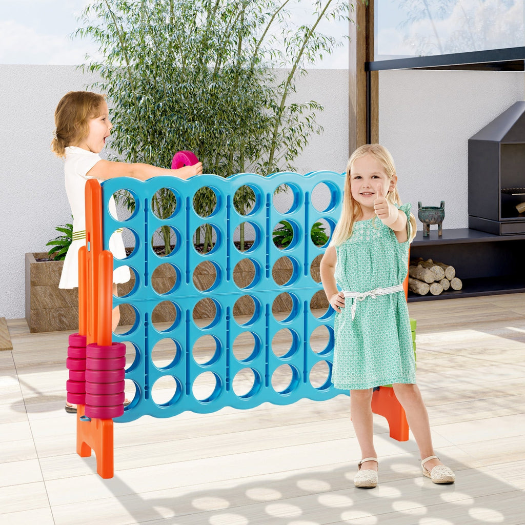 Jumbo 4 in a Row 4-to-Score Giant Game Set-White
